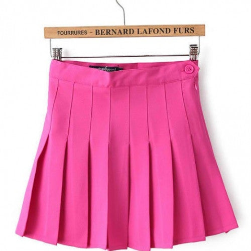 High Waist Tennis Skirt