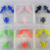 Soft Swim Silicone Earplug Nose Clip Set